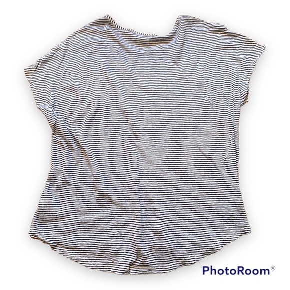 ✨ C&C California Striped Linen Short Sleeve Shirt - Picture 2 of 6